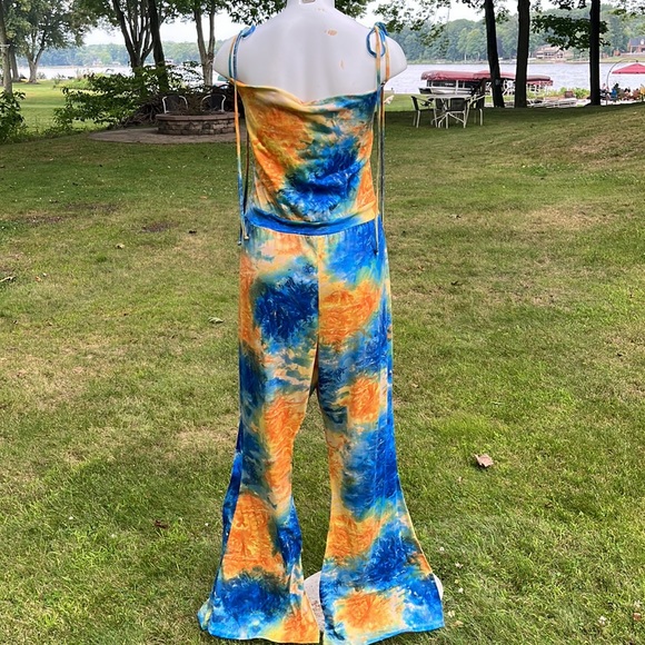 NWT Rebdolls tie dye jumpsuit 3X - Picture 4 of 12